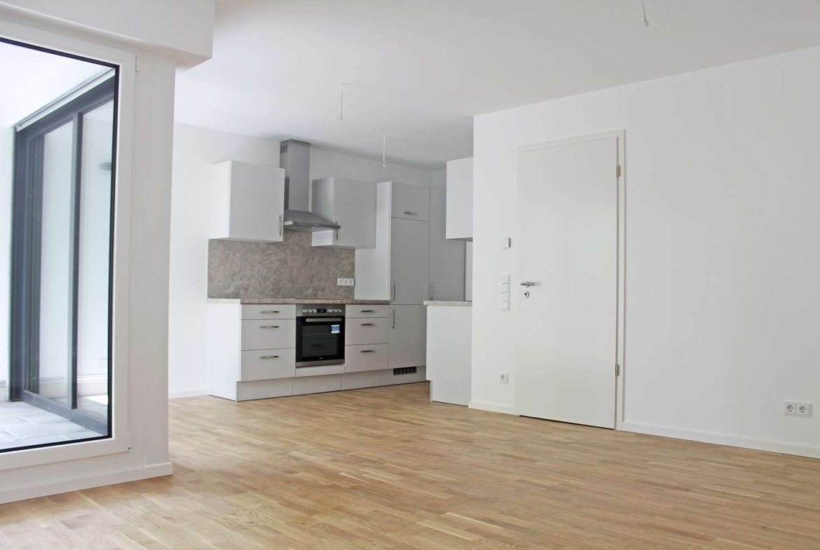 NEU  TRAUMWOHNUNG! NEUBAU INKL. EINBAUKÜCHE, BALKON & TIEFGARAGE !