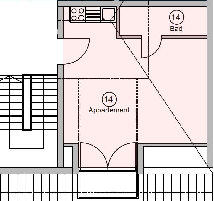 PENTHOUSE ! PERFEKT FÜR SINGLES & STUDENTEN !